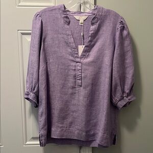 Lilly Pulitzer Mialeigh Linen Top